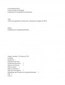 Análisis de Seguridad de la información y alineamiento estratégico del SGSI