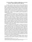 Las fuerzas militares, sus distintas configuraciones y su rol en las practicas y culturas políticas durante el siglo XIX