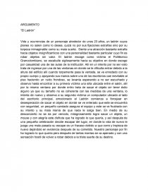 Argumento. Página 1