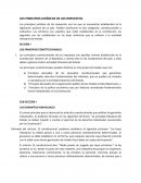 LOS PRINCIPIOS JURÍDICOS DE LOS IMPUESTOS