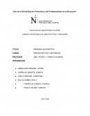 MEMORIA DESCRIPTIVA CURSO : PRESUPUESTOS Y METRADOS