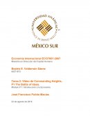 Tarea 2: Video de Commanding Heights, P1 The Battle of Ideas. Módulo # 1: Introducción a la Economía