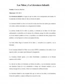 Los Niños y la literatura infantil