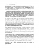 Marco teorico del proyecto de investigacion