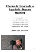 Informe de Historia de la Ingeniería: Stephen Hawking