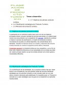 PLANEACIÓN DE PRODUCTO TURÍSTICO