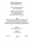 Ante proyecto sistema de matriculacion