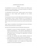 El administrador de recursos del sistema Windows