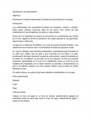 Identificación de carbohidratos