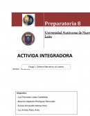 Actividad integradora Reflexión grupal y personal