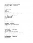 Old english translations