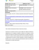 Actividad: Derecho internacional privado a través del curriculum I