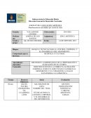 ASIGNATURA: EDUCACIÓN ARTÍSTICA Planificación de actividades por sesión de clase