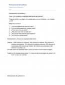 Planteamiento pre filosofico ¿Es la religión un elemento esencial del ser humano?