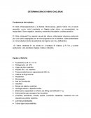 DETERMINACIÓN DE VIBRIO CHOLERAE