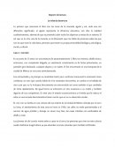 Reporte de lectura La infancia desertora
