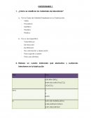 Quimica cuestionario