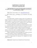 IDENTIDAD DOCENTE: VINCULACIONES ENTRE LOS CONTEXTOS DE FORMACIÓN INICIAL Y PROFESIONAL. PRIMEROS AVANCES DE UNA INVESTIGACIÓN EN CURSO.