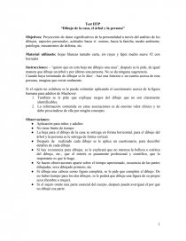 Test HTP. Página 1