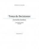 Toma de desiciones