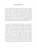 La realidad de mi país