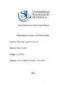 Marketing de servicios y servicios al cliente
