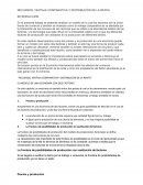 RECURSOS, VENTAJA COMPARATIVA Y DISTRIBUCIÓN DE LA RENTA