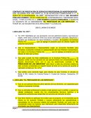 CONTRATO DE PRESTACIÓN DE SERVICIOS PROFESIONALES INDEPENDIENTES