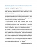 Devaluación del peso comienza a afectar precio de productos básicos, advierten