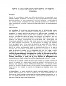 Destilacion simple y a presión reducida