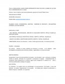 RESEÑA BIBLIOGRAFICA