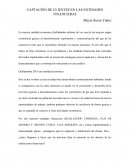 CAPTACION DE CLIENTES EN ENTIDADES FINANCIERAS
