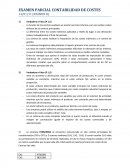 EXAMEN PARCIAL CONTABILIDAD DE COSTES
