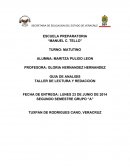 GUIA DE ANALISIS Buscando a Alaska