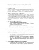 PREGUNTAS CAPITULO 12 CALIDAD DE VIDA EN EL TRABAJO