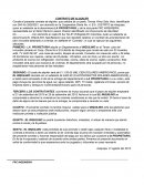 Contrato de alquiler temporario