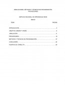 SIMULACIONES, MÉTODOS Y TÉCNICAS DE PROGRAMACIÓN, PROVEEDORES SERVICIO NACIONAL DE APRENDIZAJE SENA