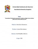 “Características Profesionales que garanticen la calidad en el litigio del nuevo defensor público ante la reforma judicial del 2008”