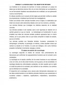 UNIDAD 1 LA SOCIOLOGIA Y SU OBJETO DE ESTUDIO