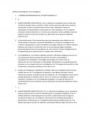 Diseños metodologicos INVESTIGACIÓN