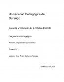 El diagnóstico pedagógico