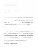 DILIGENCIA DE CONSIGNACION DE PAGO