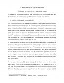 EL PRINCIPIO DE NO CONTRADICCIÓN