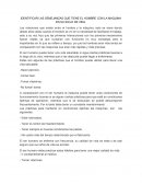 IDENTIFICAR LAS SEMEJANZAS QUE TIENE EL HOMBRE CON LA MAQUINA EN SU SICLO DE VIDA