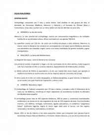 ISLAS BALEARES . PRODUCTOS TIPICOS. Página 1