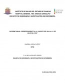 Informe anual correspondiente al 01 agosto del 2014 al 31 de julio del 2015