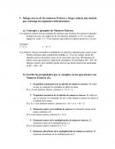 Concepto y ejemplos de Números Enteros