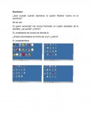 ¿Qué sucede cuando desmarco la opción Mostrar iconos en el escritorio?