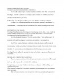 Introducción a la filosofía de la psicología