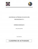 COORDINACION DE LA ACADEMIA DE CIENCIAS SOCIALES DOSIFICACION DE EXAMENES DEL CURSO DE CIENCIAS SOCIALES I